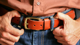 How to style a designer belt